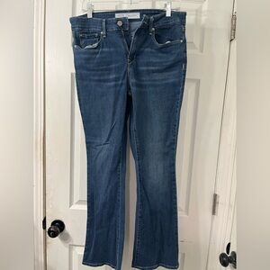 Signature by Levi Strauss Women's Dark Blue Bootcut Jeans